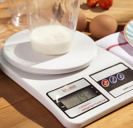 Balança Digital De Cozinha Precisão, Até 10kg, Escala 1 grama Nutrição E Dieta