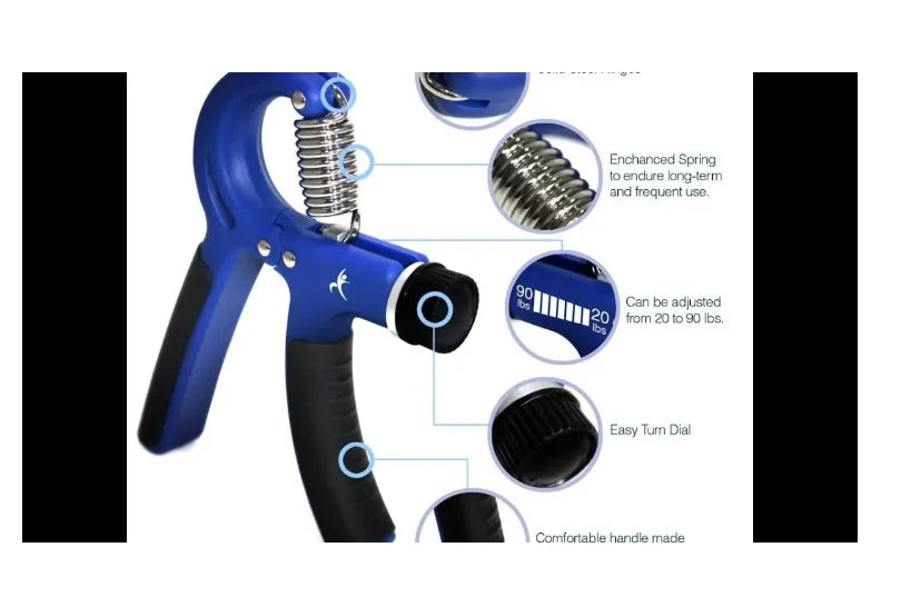 Aparelho de Exercícios para Fortalecer Mãos e Antebraços - Hand Grip