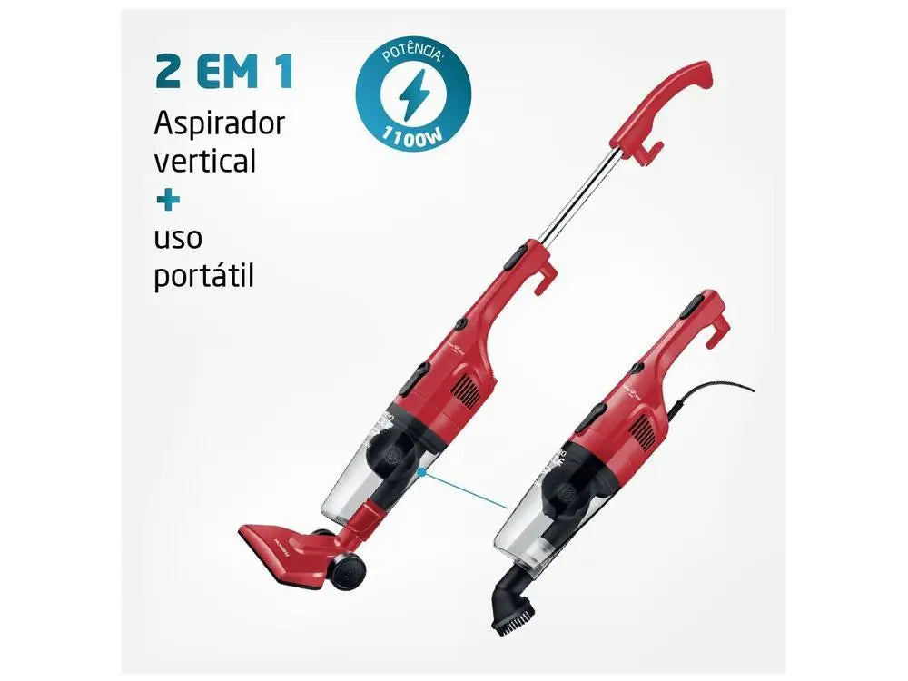 Aspirador de Pó Mondial 1100W Turbo Cycle - 110V 2 em 1