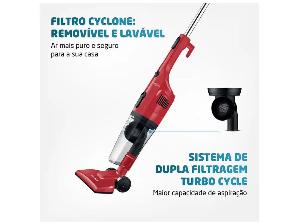 Aspirador de Pó Mondial 1100W Turbo Cycle - 110V 2 em 1