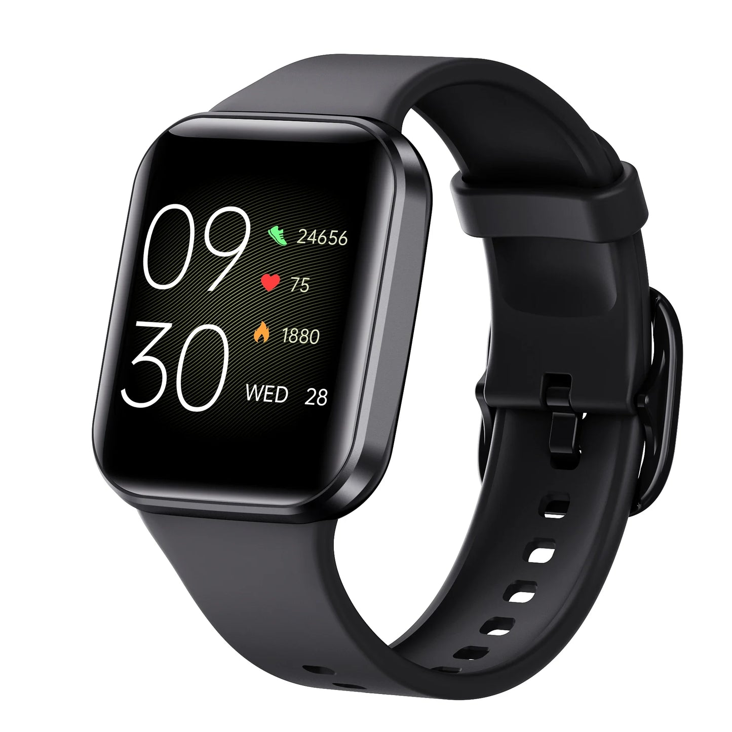 Relógio Inteligente de Luxo 2024 para Homens e Mulheres - Monitor de Fitness - À Prova d'Água - Pulseira Esportiva Estilosa - Compatível com IOS e Android