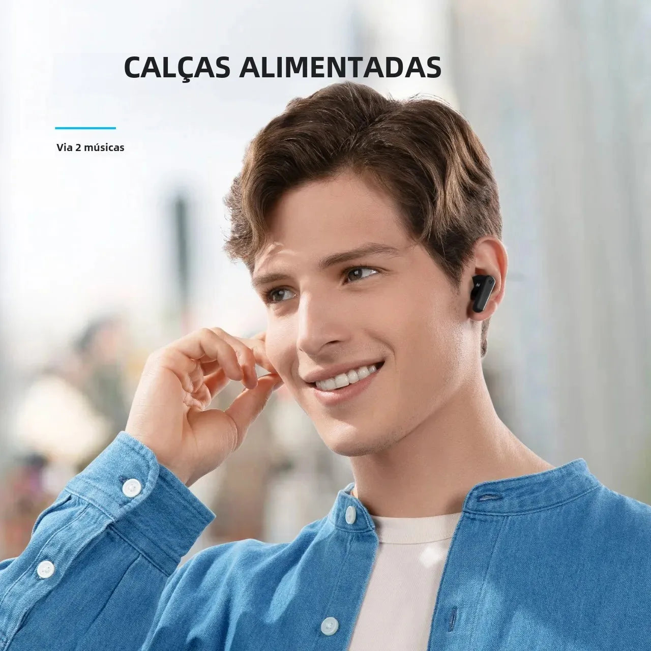 Fones de Ouvido Sem Fio Soundcore by Anker P20i, 30h de Duração, Fones Bluetooth Sem Fio