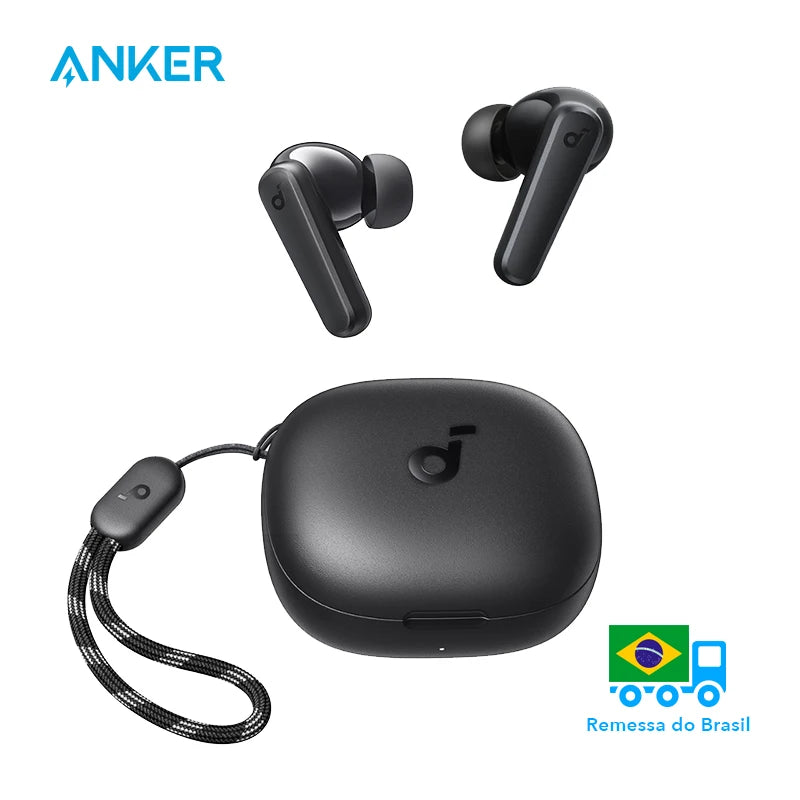 Fones de Ouvido Sem Fio Soundcore by Anker P20i, 30h de Duração, Fones Bluetooth Sem Fio
