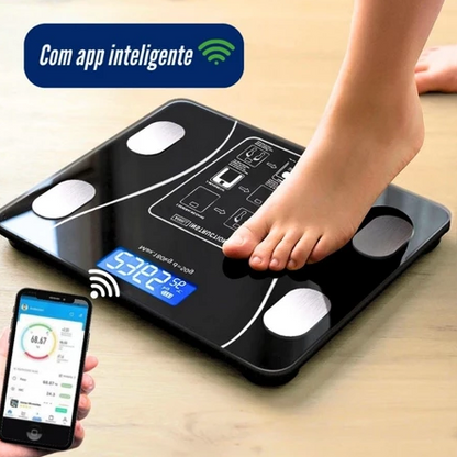 Balança Digital Medidora Corporal Bioimpedância até 180kg
