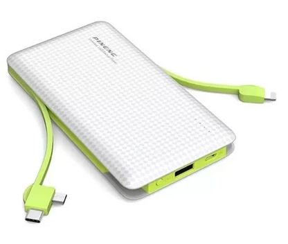 Carregador Portátil Power Bank 10000mah com 3 Saídas v8 iphone e type-c KD-956