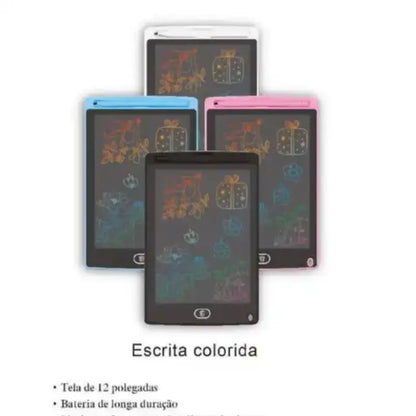 Tablet Mágico Infantil de Escrita e Desenho Fashion
