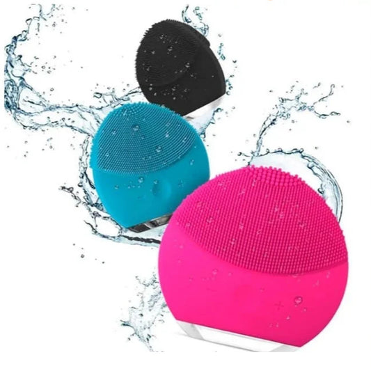 Esponja elétrica massageador limpeza fácial