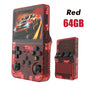 Console de Videogame Portátil Retro 128G R36S, Sistema Linux, Tela IPS de 3,5 Polegadas, Player de Vídeo Portátil R35s Pro com 64GB de Jogos