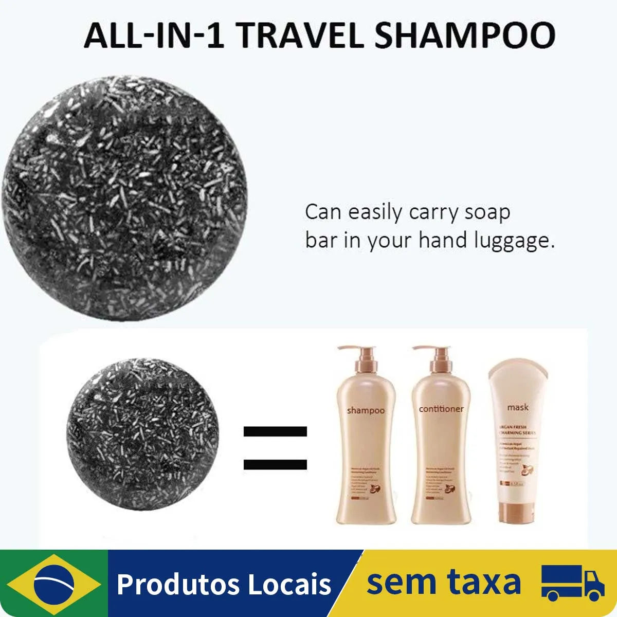 Cabelo branco reparação cor do cabelo + condicionador natural, anti perda de cabelo, 60g