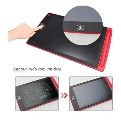 Tablet Mágico Infantil de Escrita e Desenho Fashion