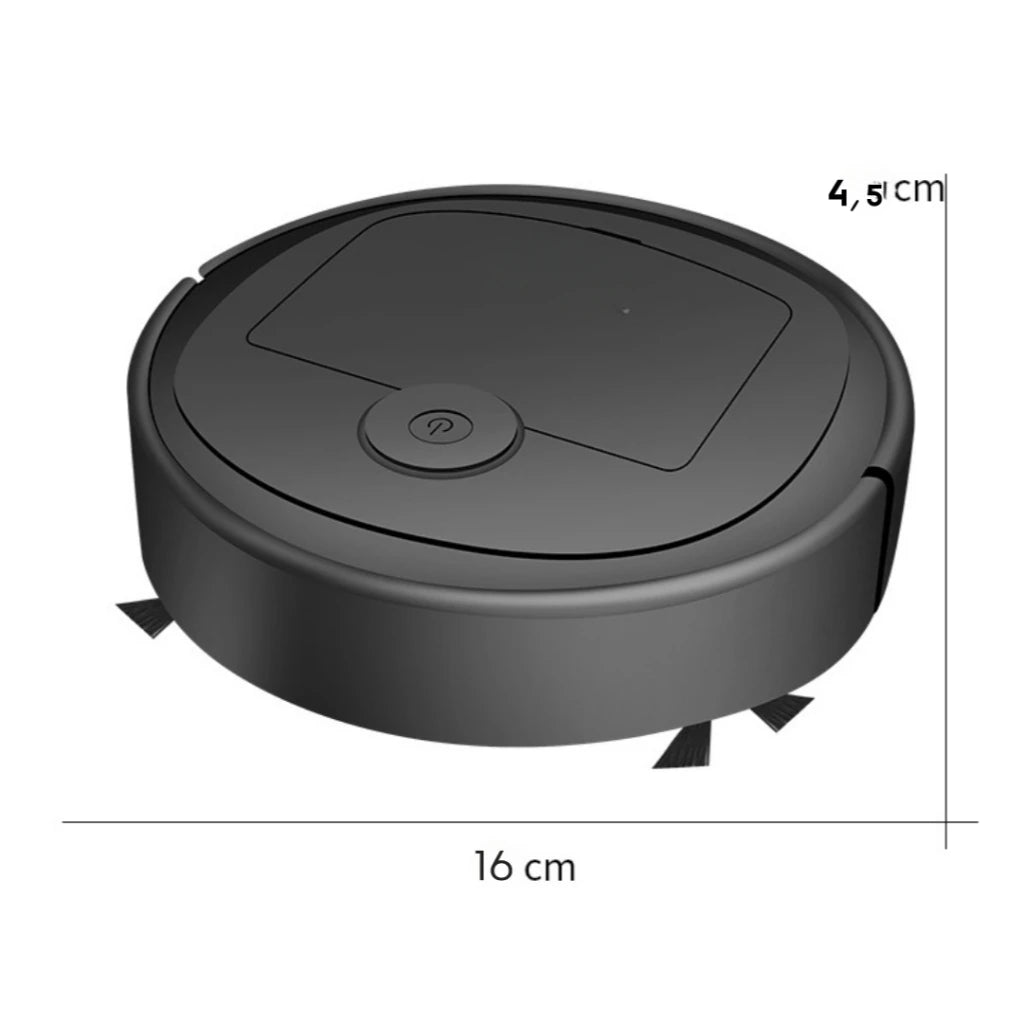 Mini Aspirador De Pó Doméstico Robô Inteligente