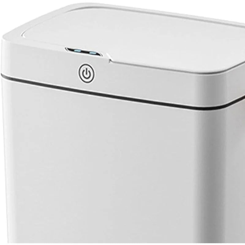Lixeira com Sensor Automático Inteligente Abre Fácil em Toque Cesto Lixo Casa Quarto Banheiro Cozinha Escritório 16 Litros