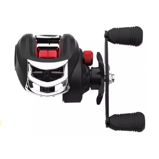 Carretilha pesca Rolamentos 8K Esquerdo 7.2:1 Rolamento Ultra leve Pesca Água Doce e Salgada Para Peixes Variados