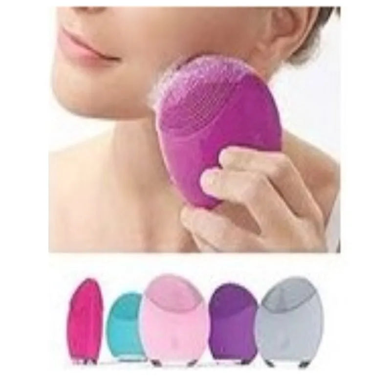 Esponja elétrica massageador limpeza fácial
