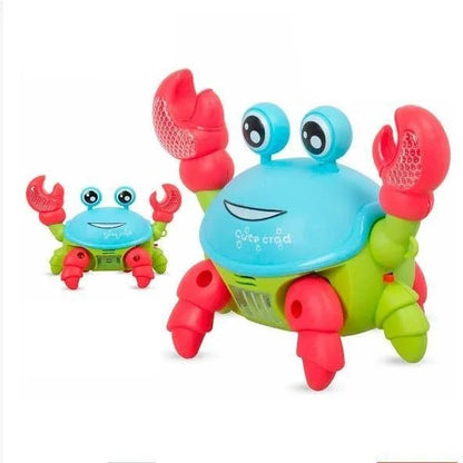 Brinquedo Caranguejo Fujão Musical com Som, Luz e Movimento - Diversão Garantida!