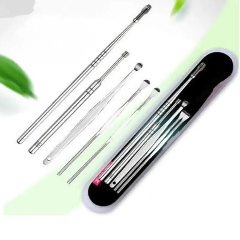 Kit De Limpeza De Cera Removedor De Cera De Ouvido Removedor De Limpeza De Cera