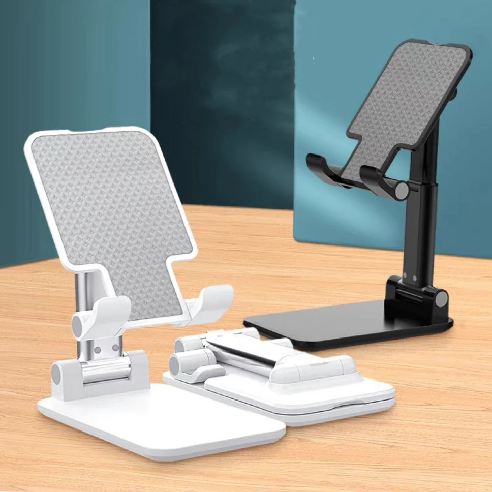 Suporte Dobrável de Mesa Para Celular e Tablet.