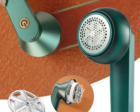 Removedor de Fiapos e Bolinha Elétrico Recarregável - Compacto, Portátil e Eficiente