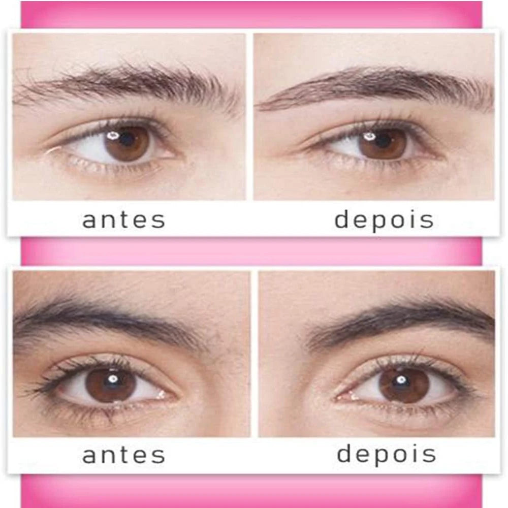 Caneta Depiladora Elétrica para Sobrancelha/Rosto / Aparador de Pelo Pequeno e Portátil para Corpo / Depilador