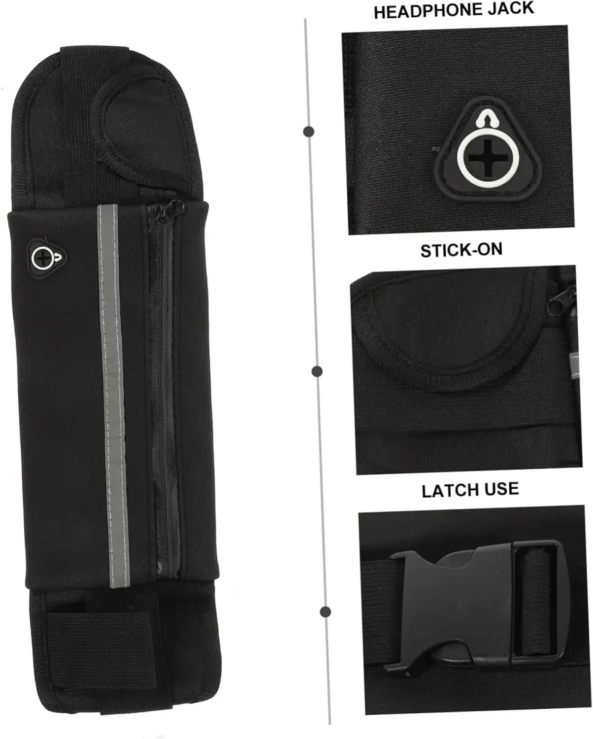 Bolsas Pochete Esportivas Feminina Masculina Academia Corrida Mochila Impermeável Porta Celular