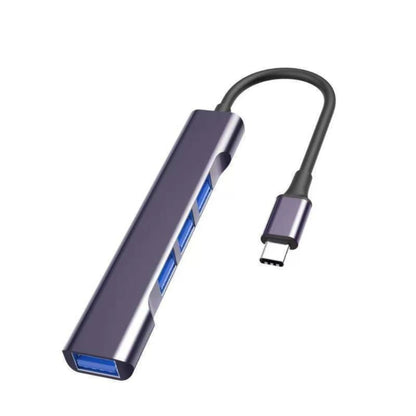 Hub USB 3.0 Tipo-C 4 Portas ORICO - 5Gbps de Alta Velocidade, Multiplicador Tipo-C Ultra