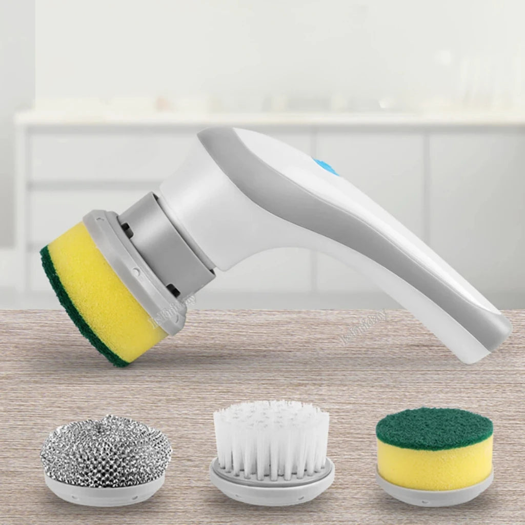 Escova Elétrica de Limpeza, Multifuncional para sua casa.