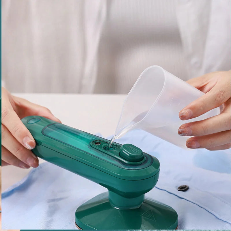 Mini Ferro De Passar Roupa A Vapor Para Viagem Elétrico Portátil Pequeno de mala leve cabe na mala