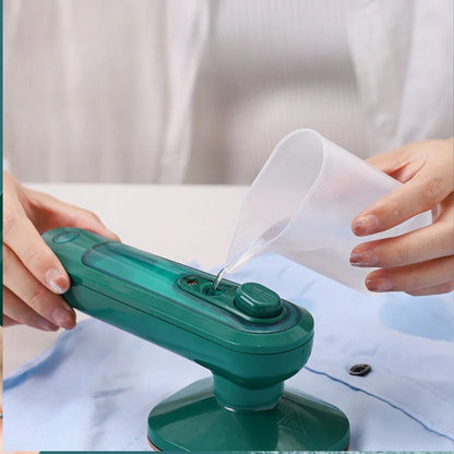 Mini Ferro De Passar Roupa A Vapor Para Viagem Elétrico Portátil Pequeno de mala leve cabe na mala