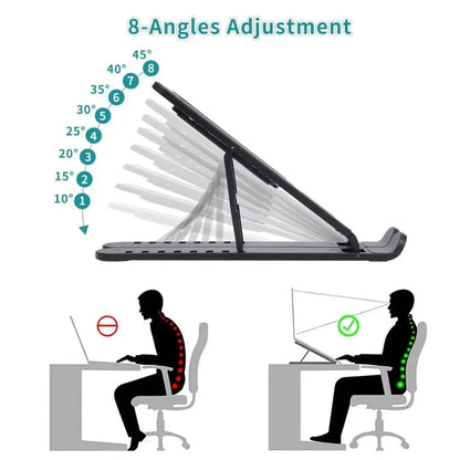 Suporte Apoio De Notebook Laptop Compacto Articulado Home Office
