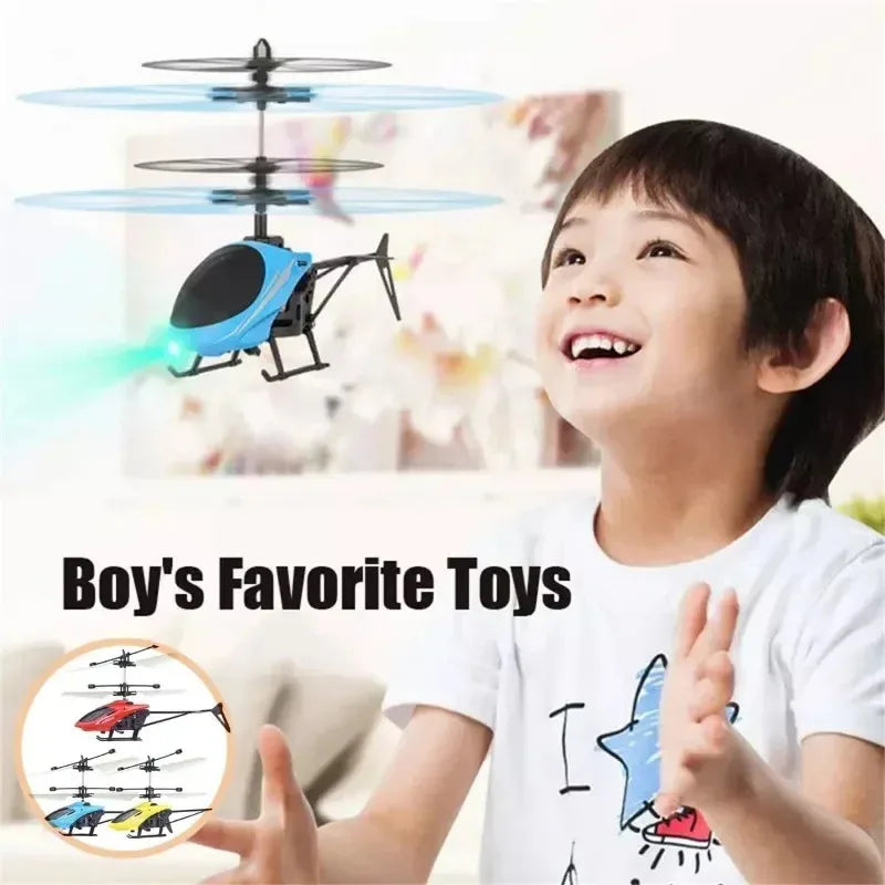 Recarregável Mini RC Drone, Remote Safe, Resistente a Quedas, Helicópteros RC, Brinquedos para crianças