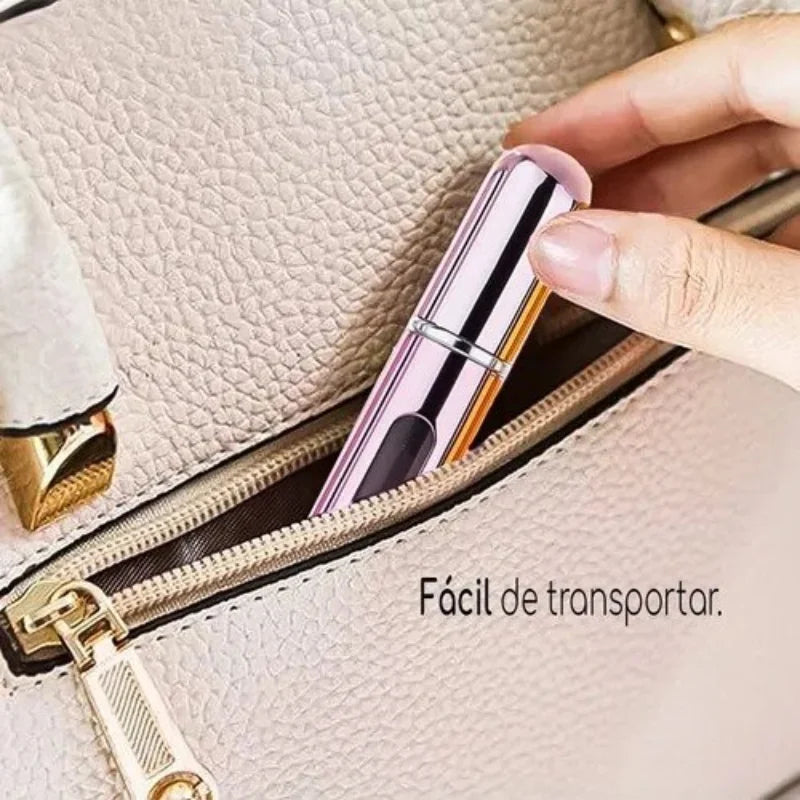 Mini Cápsula Spray Porta Perfume 5ml Recarregáveis Ideal p/ Viagens/Festas/Trabalho