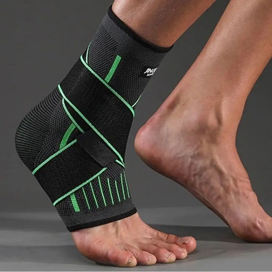 Tornoseleira de Compressão para Exercícios Físicos e Prática de Esportes.
