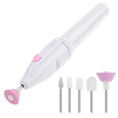 Lixa Unha Elétrica Manicure Profissional Sem Fio Pedicure