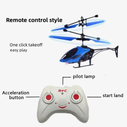 Recarregável Mini RC Drone, Remote Safe, Resistente a Quedas, Helicópteros RC, Brinquedos para crianças