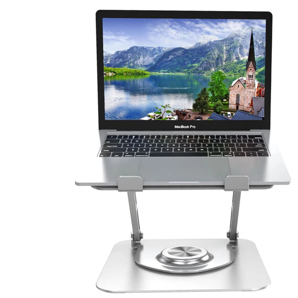 Base Giratória 360° para Notebook - Ajuste de Altura e Design Dobrável em Alumínio
Suporte versátil e elegante, ideal para notebooks de 10 a 17.3 polegadas, incluindo MacBooks. Com rotação de 360°, permite ajustar facilmente a posição do seu laptop para maior conforto e produtividade. Fabricado em alumínio, é durável e leve, além de ser dobrável para facilitar o transporte e armazenamento. Perfeito para quem busca praticidade e ergonomia no dia a dia.
