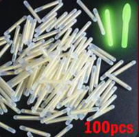 Luzes fluorescentes para pesca, excelentes para flutuador e luz de vara para pesca noturna.