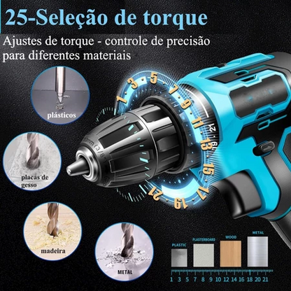 Parafusadeira/Furadeira 21V