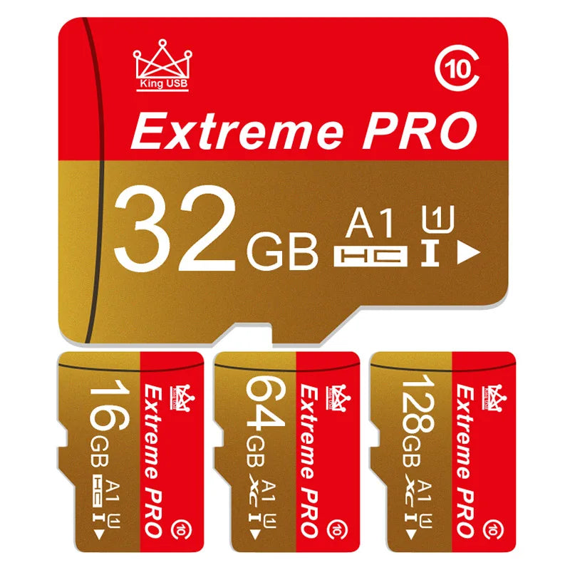 Cartão de Memória 16GB 32GB Mini SD Card 64GB 128GB 256GB MiniSD Max Ultra C10 TF - Cartão de Memória para Celular e Monitoramento
