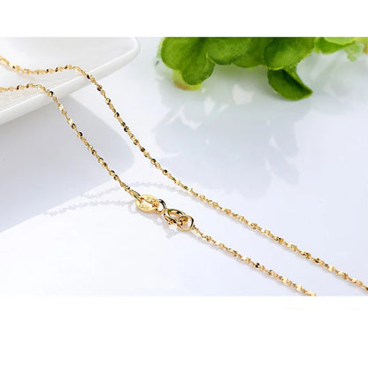 Colar Feminino Hoyon Puro 14k Banhado a Ouro – Joia Elegante e Sofisticada para o Pescoço