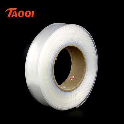 Tubo termo retrátil transparente, diâmetro 22mm - 60mm, 1 metro