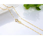Colar Feminino Hoyon Puro 14k Banhado a Ouro – Joia Elegante e Sofisticada para o Pescoço