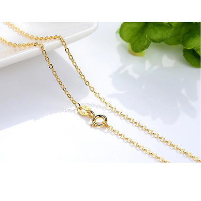 Colar Feminino Hoyon Puro 14k Banhado a Ouro – Joia Elegante e Sofisticada para o Pescoço
