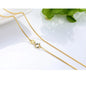 Colar Feminino Hoyon Puro 14k Banhado a Ouro – Joia Elegante e Sofisticada para o Pescoço