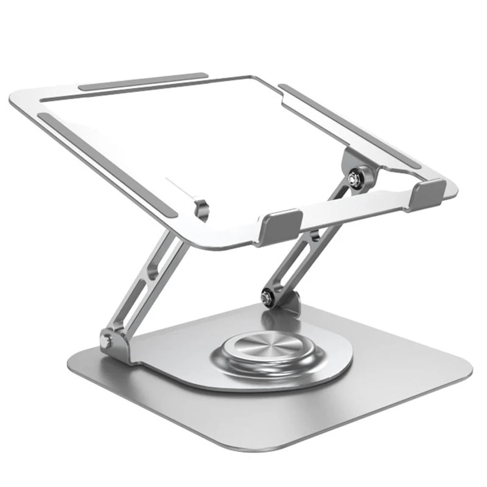 Base Giratória 360° para Notebook - Ajuste de Altura e Design Dobrável em Alumínio
Suporte versátil e elegante, ideal para notebooks de 10 a 17.3 polegadas, incluindo MacBooks. Com rotação de 360°, permite ajustar facilmente a posição do seu laptop para maior conforto e produtividade. Fabricado em alumínio, é durável e leve, além de ser dobrável para facilitar o transporte e armazenamento. Perfeito para quem busca praticidade e ergonomia no dia a dia.