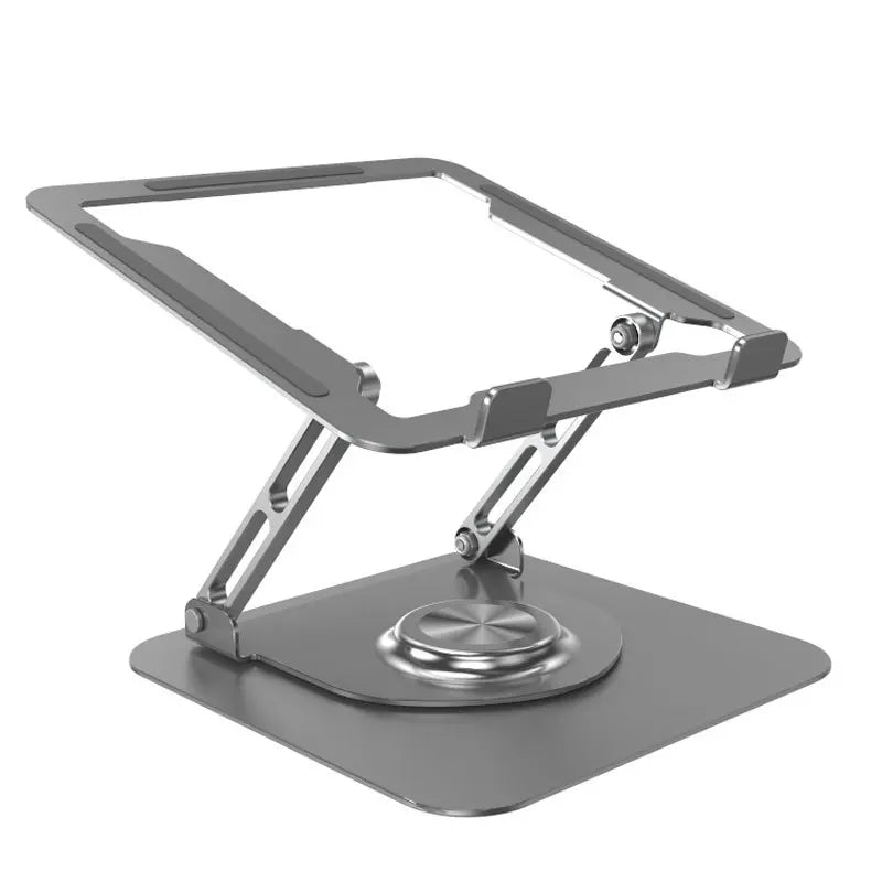 Base Giratória 360° para Notebook - Ajuste de Altura e Design Dobrável em Alumínio
Suporte versátil e elegante, ideal para notebooks de 10 a 17.3 polegadas, incluindo MacBooks. Com rotação de 360°, permite ajustar facilmente a posição do seu laptop para maior conforto e produtividade. Fabricado em alumínio, é durável e leve, além de ser dobrável para facilitar o transporte e armazenamento. Perfeito para quem busca praticidade e ergonomia no dia a dia.