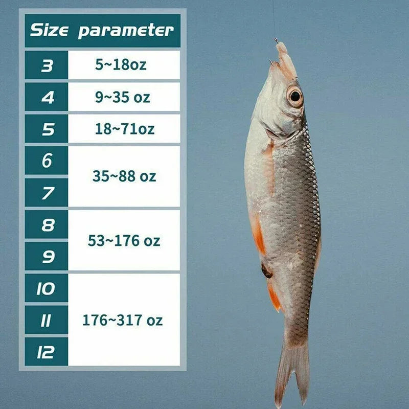 200 unidades de Anzol para pesca, aço carbono forte e afiado.