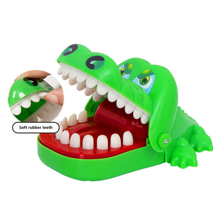 Brinquedo Crocodilo de Dentes para Crianças - Jogo de Mordida de Jacaré - Jogo do Dentista Divertido para Festa e Jogo de Sorte para Crianças - Brinquedos Engraçados para Crianças.