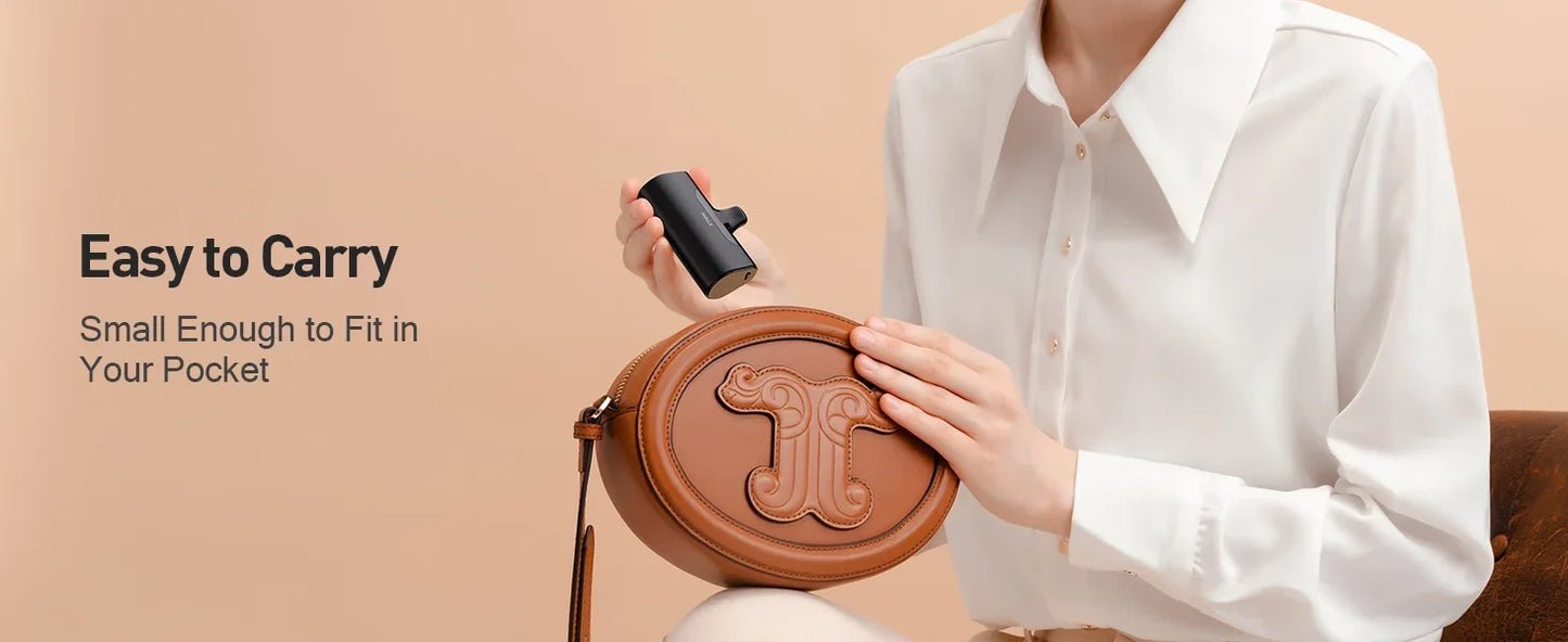 Powerbank iWALK 4500 mAh - Carga Rápida e Compacta para iPhone e Smartphones
