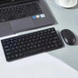 Conjunto de Teclado e Mouse Sem Fio 2.4G, Teclado Mini Portátil e Mouse para Notebook, Laptop, Mac, Desktop, PC, TV Smart e PS4.