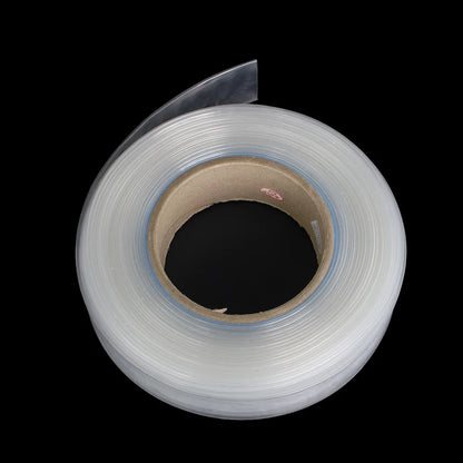 Tubo termo retrátil transparente, diâmetro 12mm - 30mm, 1 metro